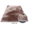 Tapis Shaggy élastique & soie de haute qualité